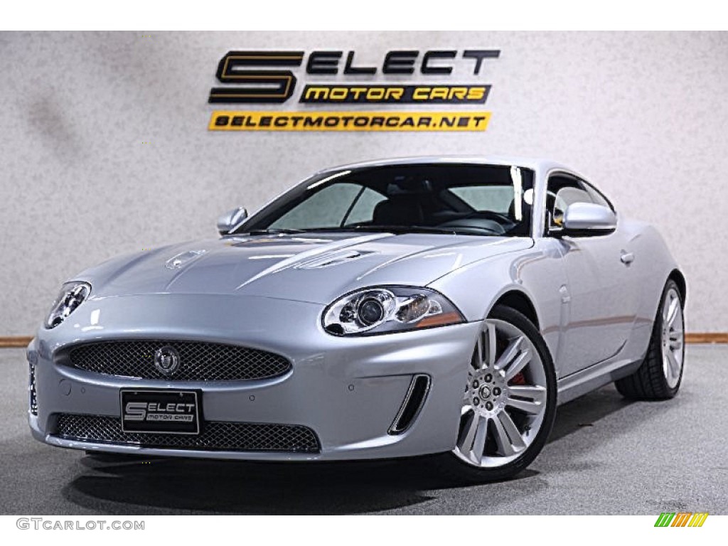 Liquid Silver Metallic Jaguar XK