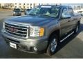 Stealth Gray Metallic - Sierra 1500 SLE Crew Cab 4x4 Photo No. 2