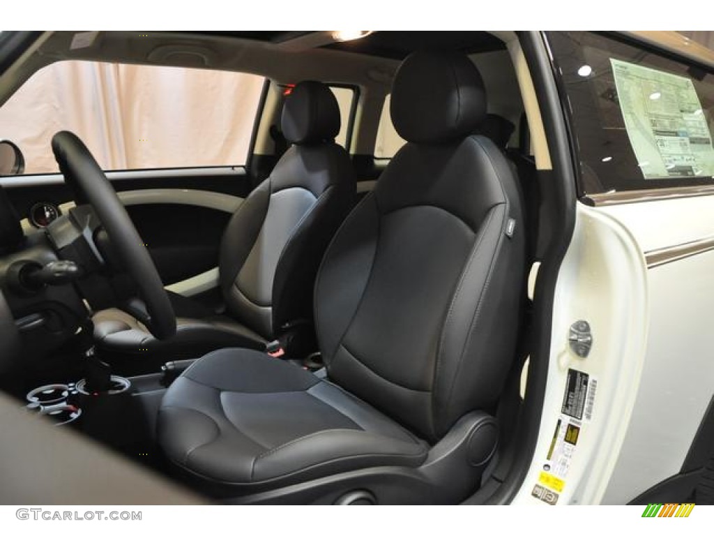 Carbon Black Interior 2014 Mini Cooper S Clubman Photo #88326724