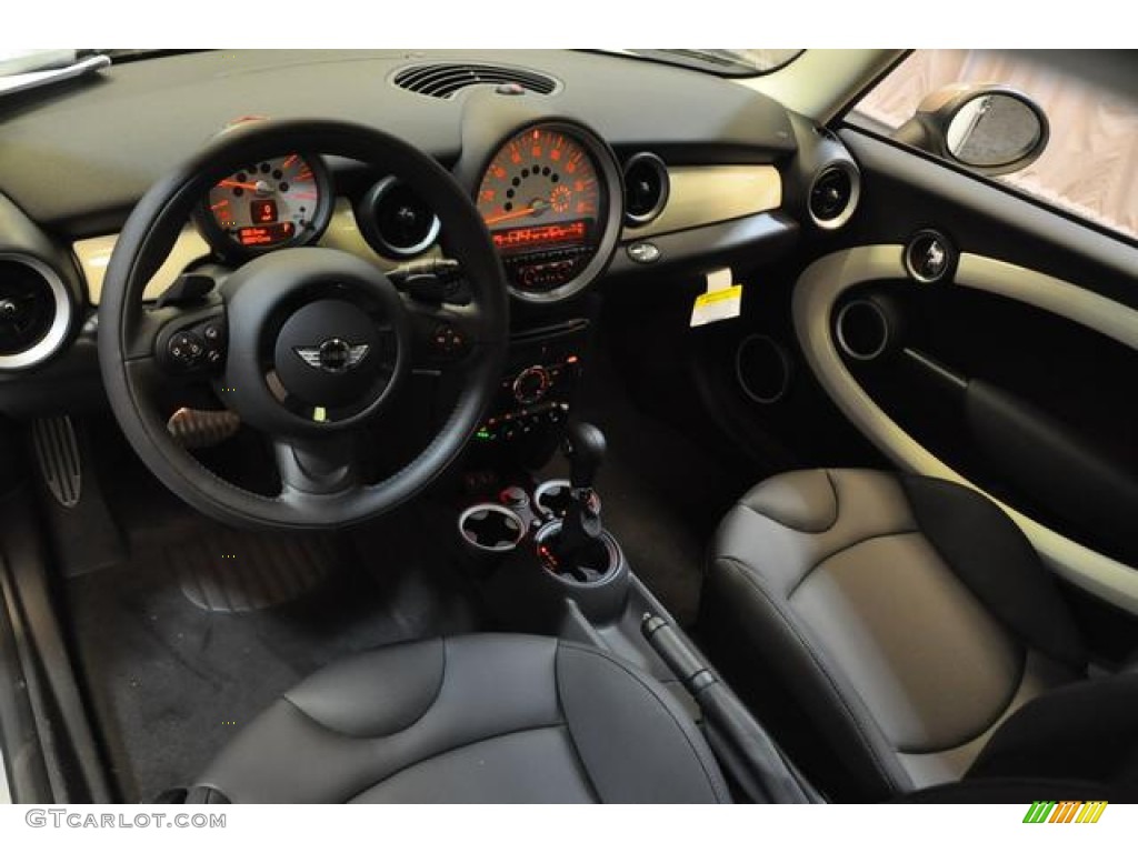 Carbon Black Interior 2014 Mini Cooper S Clubman Photo #88326829