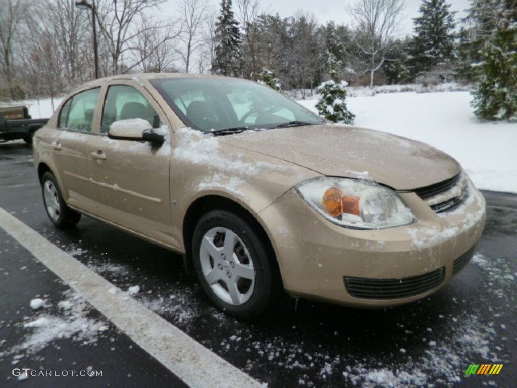 2007 Cobalt LT Sedan - Sandstone Metallic / Neutral Beige photo #1