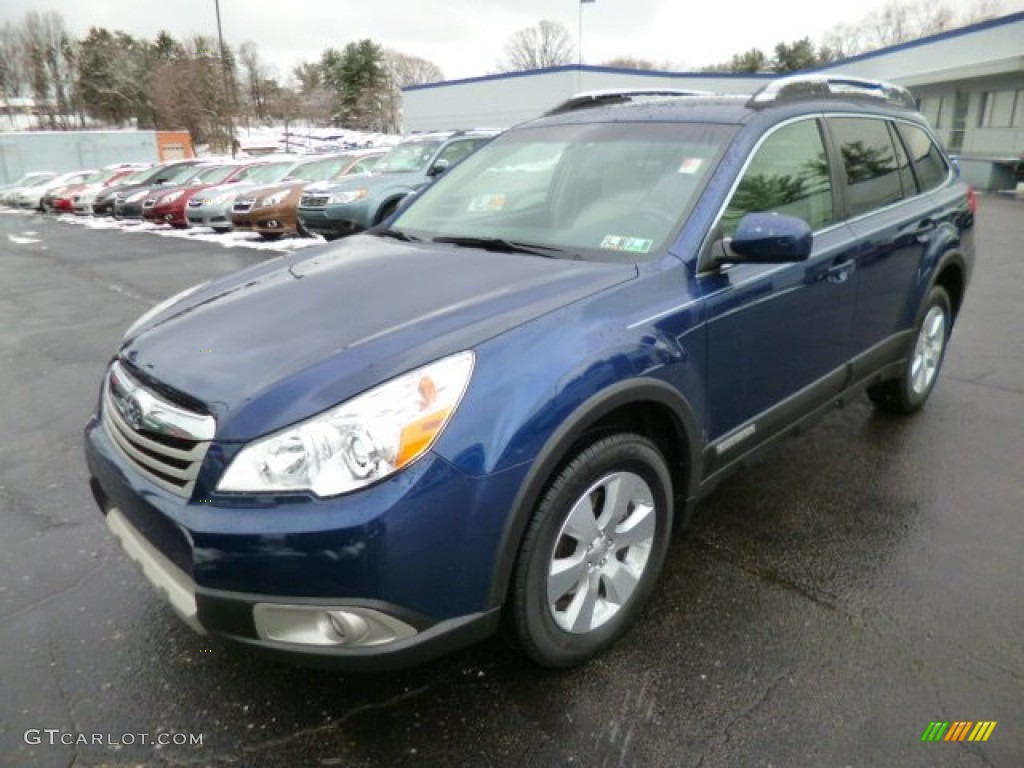 Azurite Blue Pearl 2011 Subaru Outback 3.6R Limited Wagon Exterior Photo #88327516