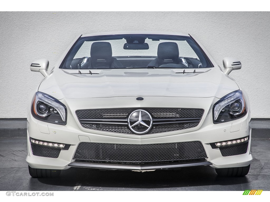 Diamond White Metallic 2013 Mercedes-Benz SL 63 AMG Roadster Exterior Photo #88327588