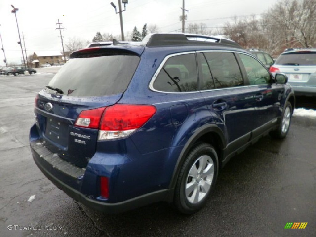 2011 Outback 3.6R Limited Wagon - Azurite Blue Pearl / Warm Ivory photo #6