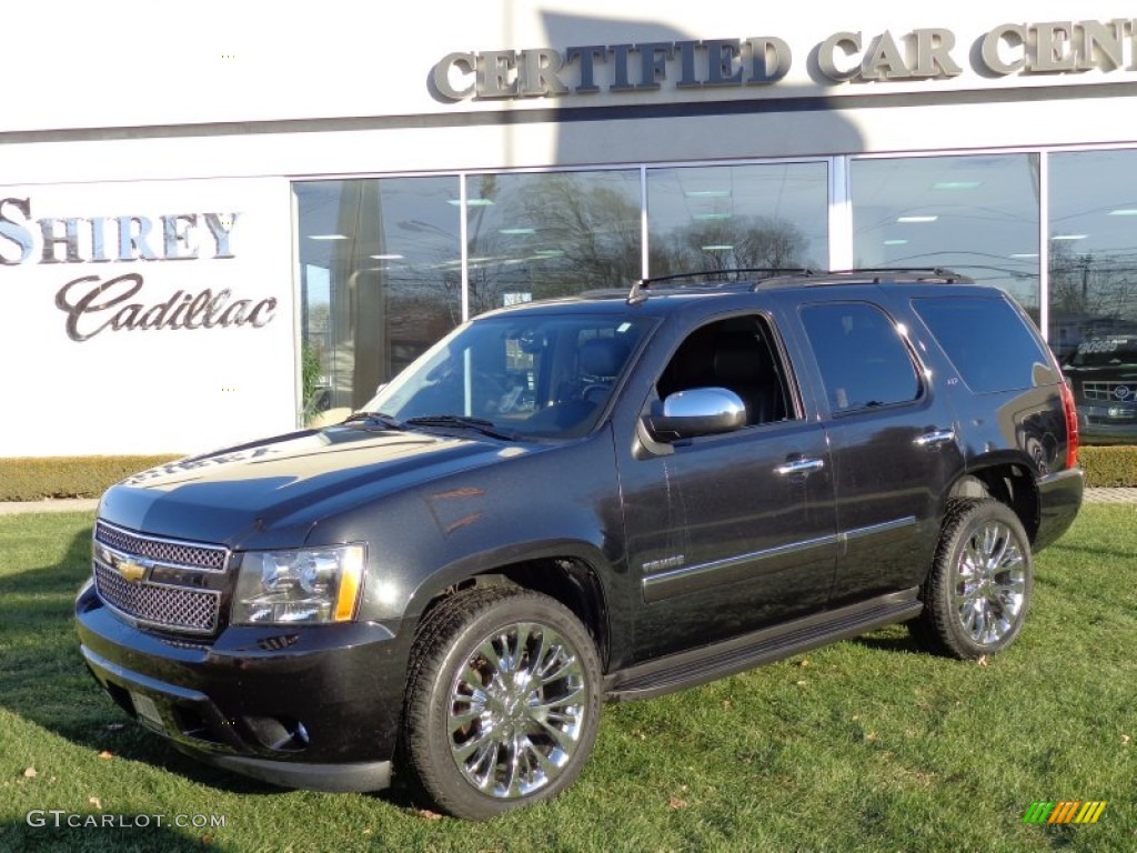 2010 Tahoe LTZ 4x4 - Black Granite Metallic / Ebony photo #1