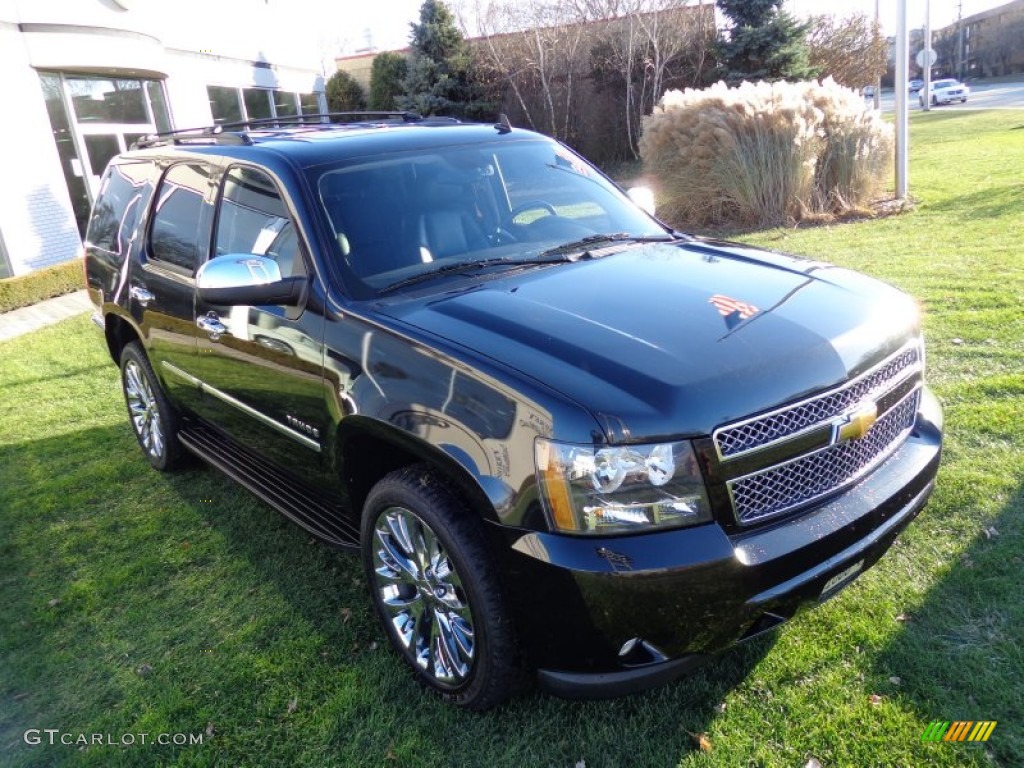 2010 Tahoe LTZ 4x4 - Black Granite Metallic / Ebony photo #3