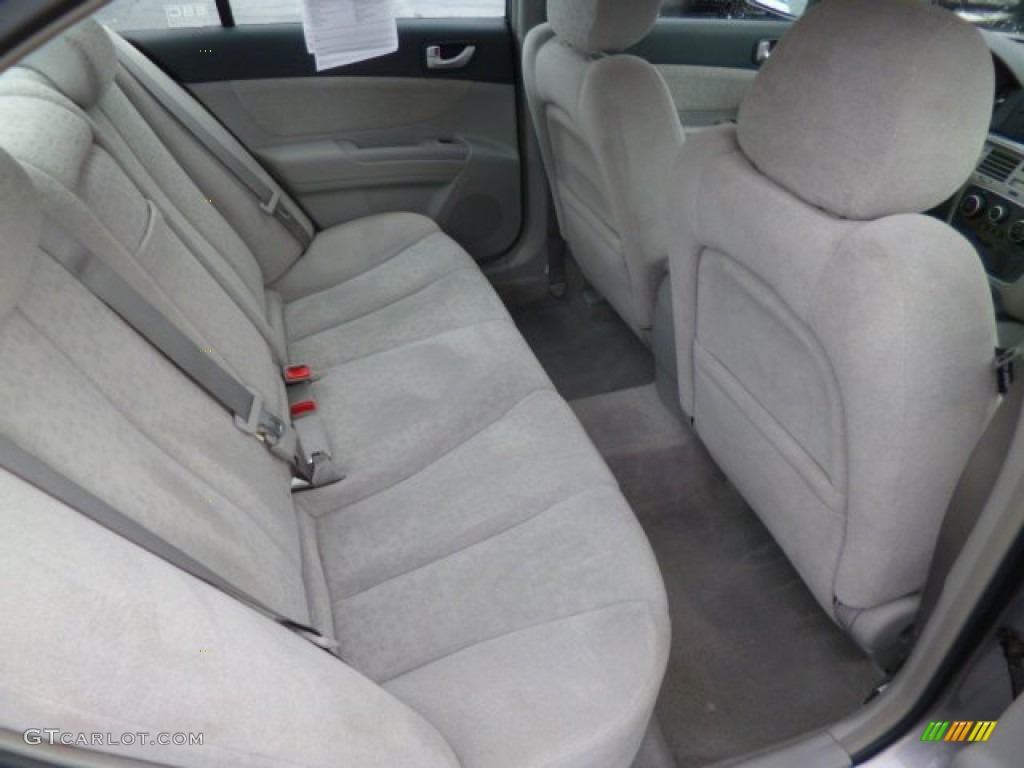 2007 Sonata GLS - Steel Gray / Gray photo #12