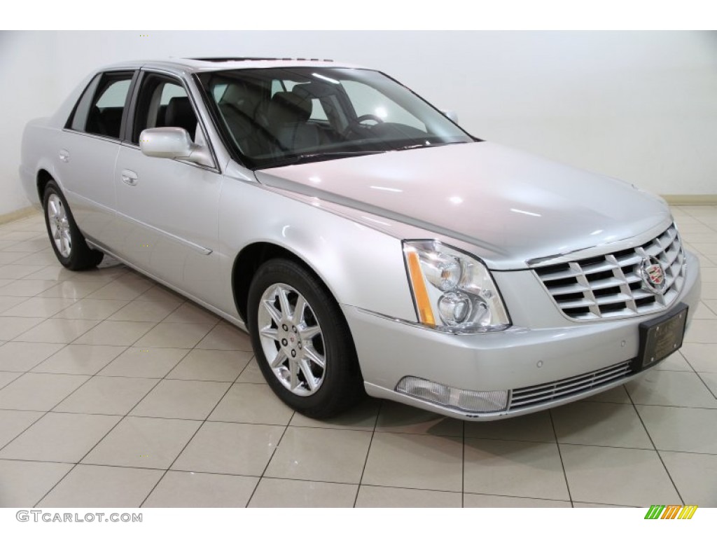 Radiant Silver Cadillac DTS