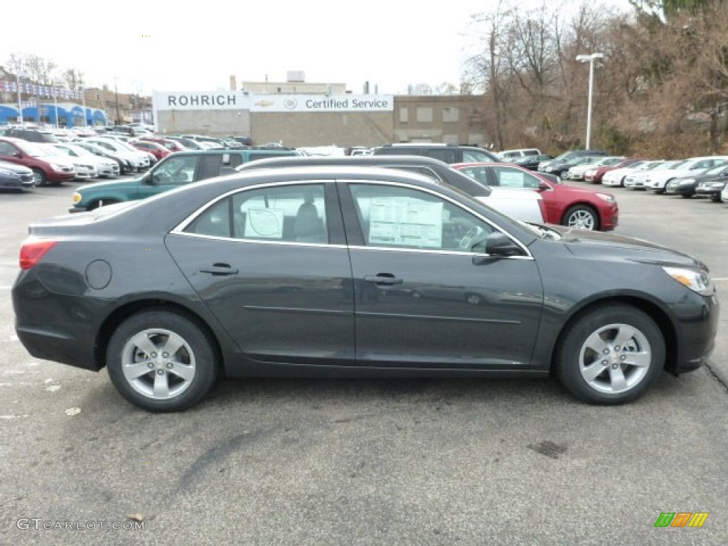 2014 Malibu LS - Ashen Gray Metallic / Jet Black/Titanium photo #2