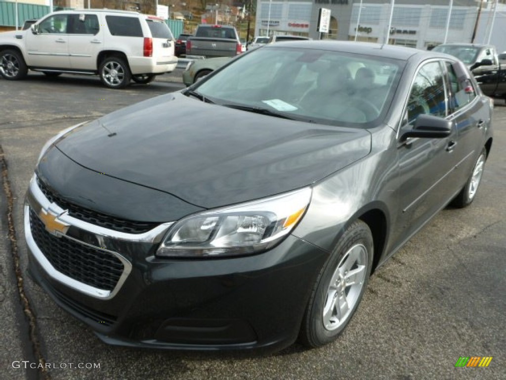 2014 Malibu LS - Ashen Gray Metallic / Jet Black/Titanium photo #6