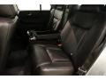 2010 Cadillac DTS Ebony Interior Rear Seat Photo