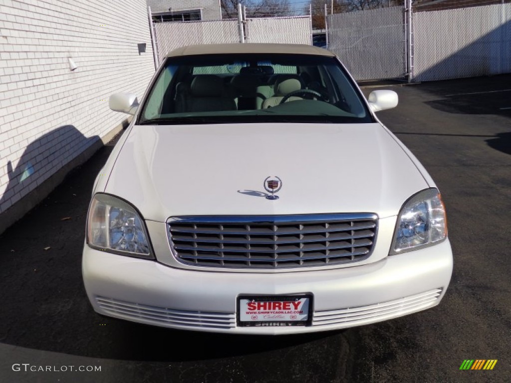 2004 DeVille Sedan - White Diamond / Shale photo #2