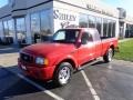 Bright Red 2004 Ford Ranger XLT SuperCab