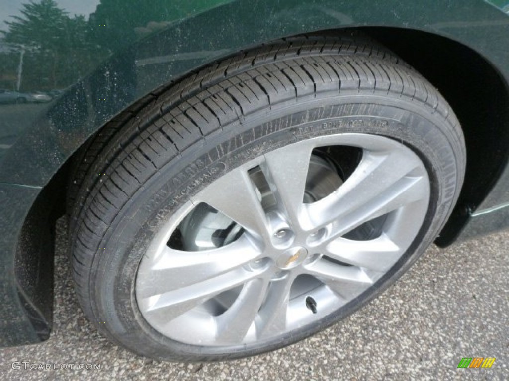2014 Cruze LTZ - Rainforest Green Metallic / Cocoa/Light Neutral photo #7