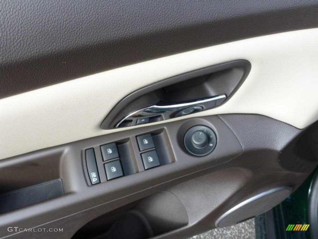 2014 Cruze LTZ - Rainforest Green Metallic / Cocoa/Light Neutral photo #11