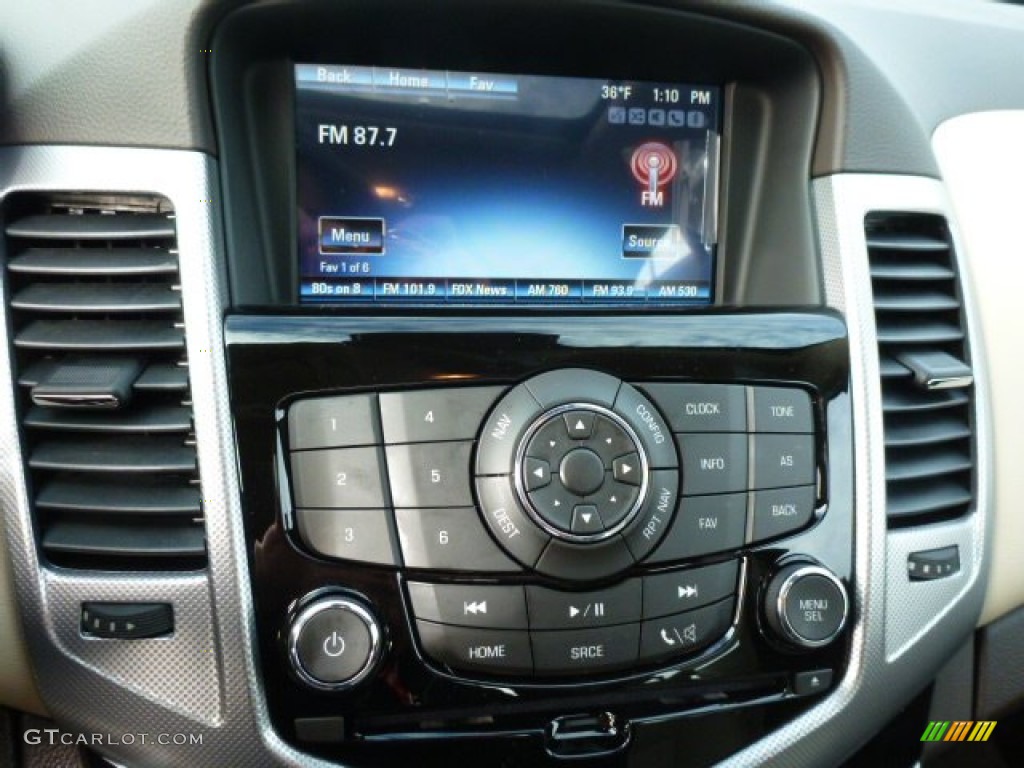 2014 Cruze LTZ - Rainforest Green Metallic / Cocoa/Light Neutral photo #18