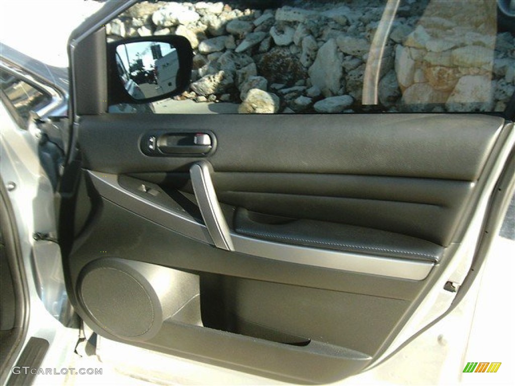 2012 Mazda CX-7 i SV Black Door Panel Photo #88330729
