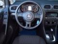 2014 Volkswagen Golf Titan Black Interior Steering Wheel Photo