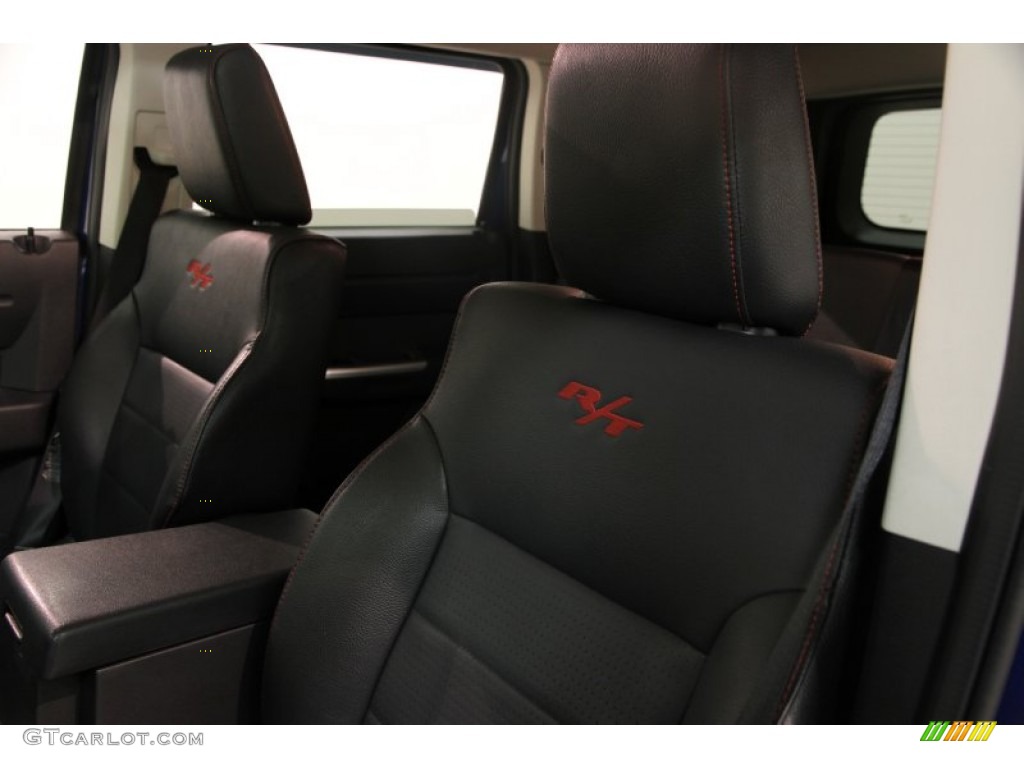 2009 Nitro R/T 4x4 - Deep Water Blue Pearl / Dark Slate Gray photo #6