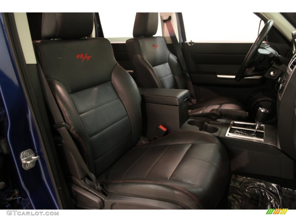 2009 Nitro R/T 4x4 - Deep Water Blue Pearl / Dark Slate Gray photo #13