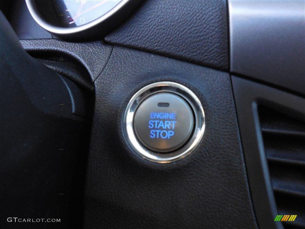 2012 Elantra Limited - Midnight Black / Black photo #26