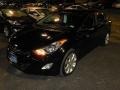 2012 Midnight Black Hyundai Elantra Limited  photo #1