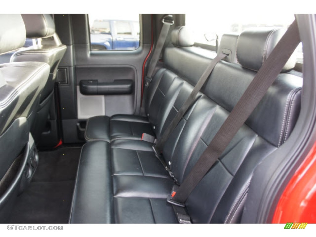 2004 F150 FX4 SuperCab 4x4 - Bright Red / Black photo #9