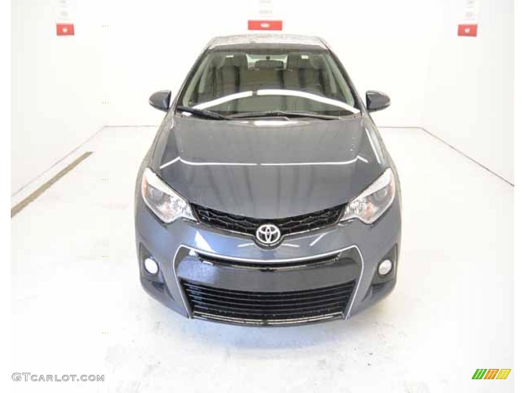 2014 Corolla S - Slate Metallic / Black photo #2