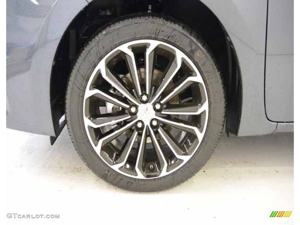 2014 Corolla S - Slate Metallic / Black photo #4