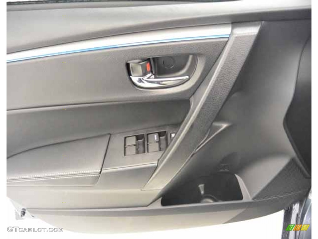 2014 Corolla S - Slate Metallic / Black photo #14