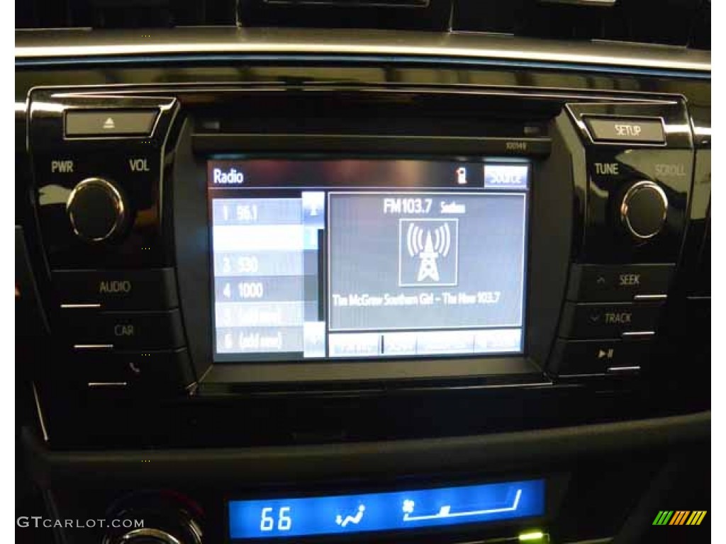 2014 Corolla S - Slate Metallic / Black photo #19