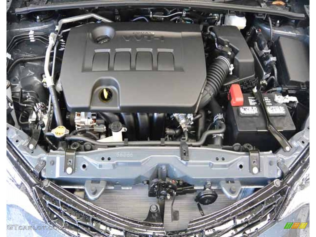 2014 Corolla S - Slate Metallic / Black photo #34