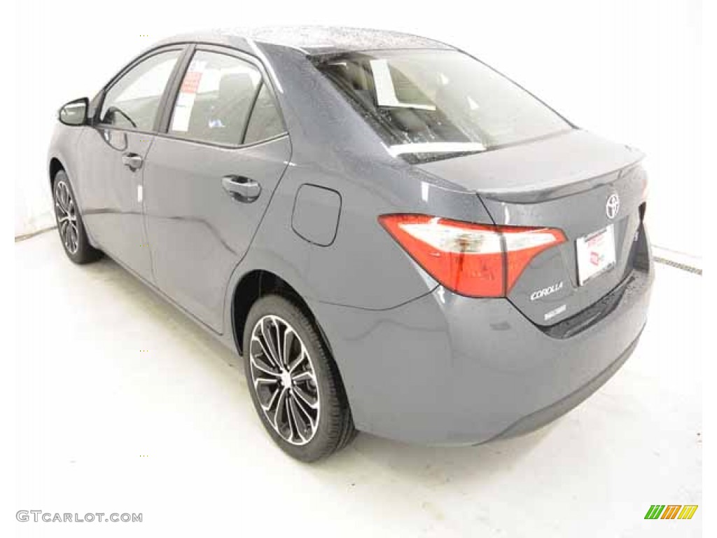 2014 Corolla S - Slate Metallic / Black photo #36