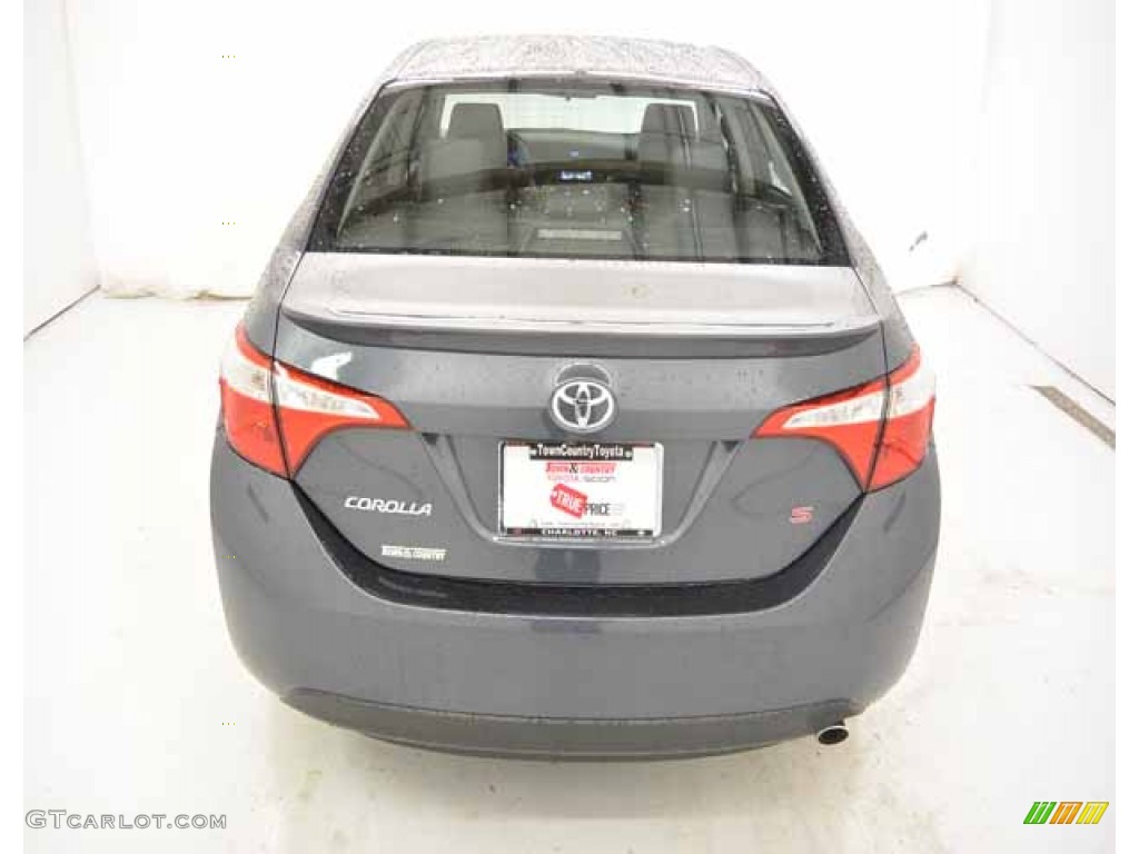 2014 Corolla S - Slate Metallic / Black photo #37