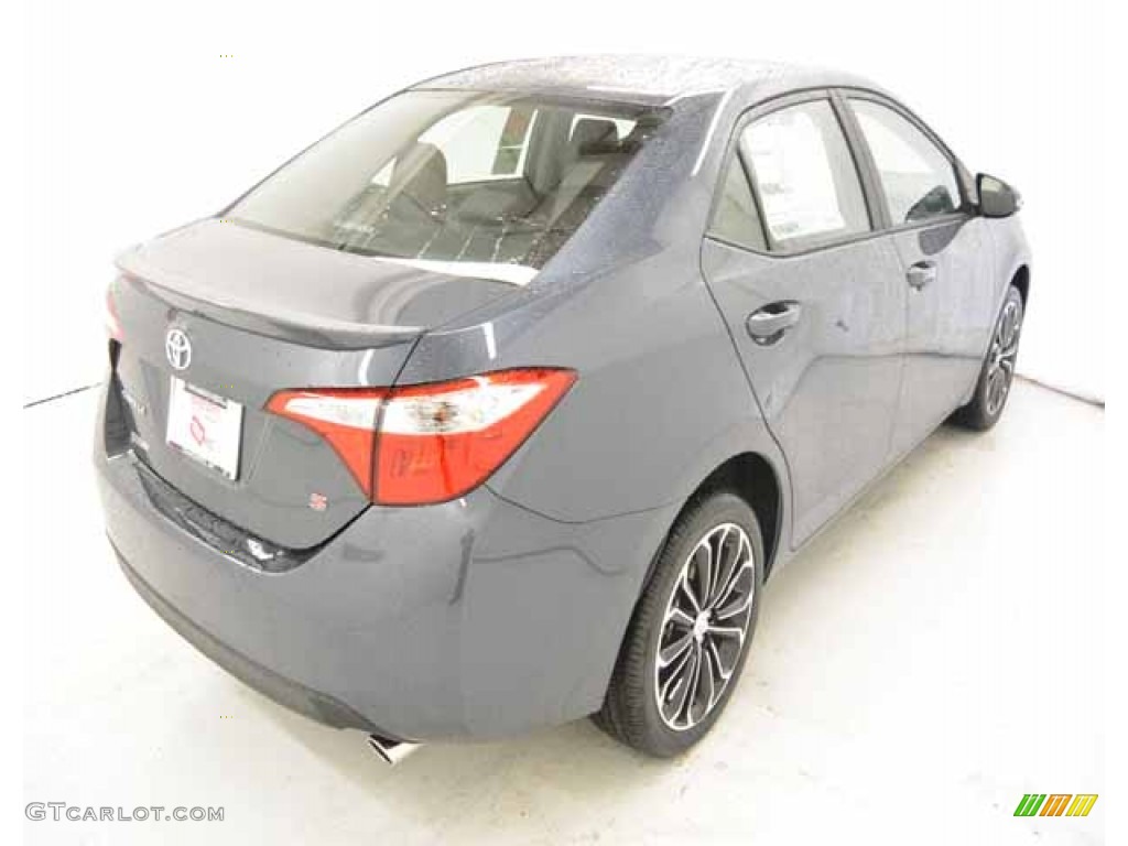 2014 Corolla S - Slate Metallic / Black photo #38