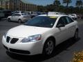 2008 Ivory White Pontiac G6 GT Sedan  photo #7