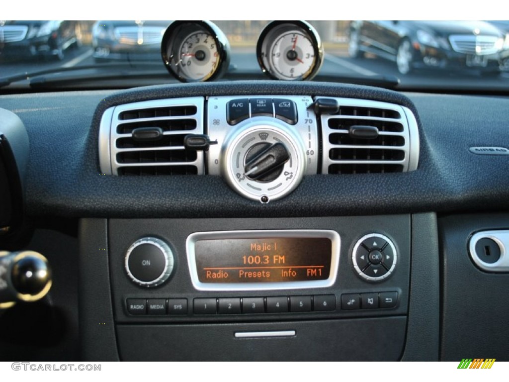 2013 fortwo passion coupe - Grey Matte / Black Leather photo #3