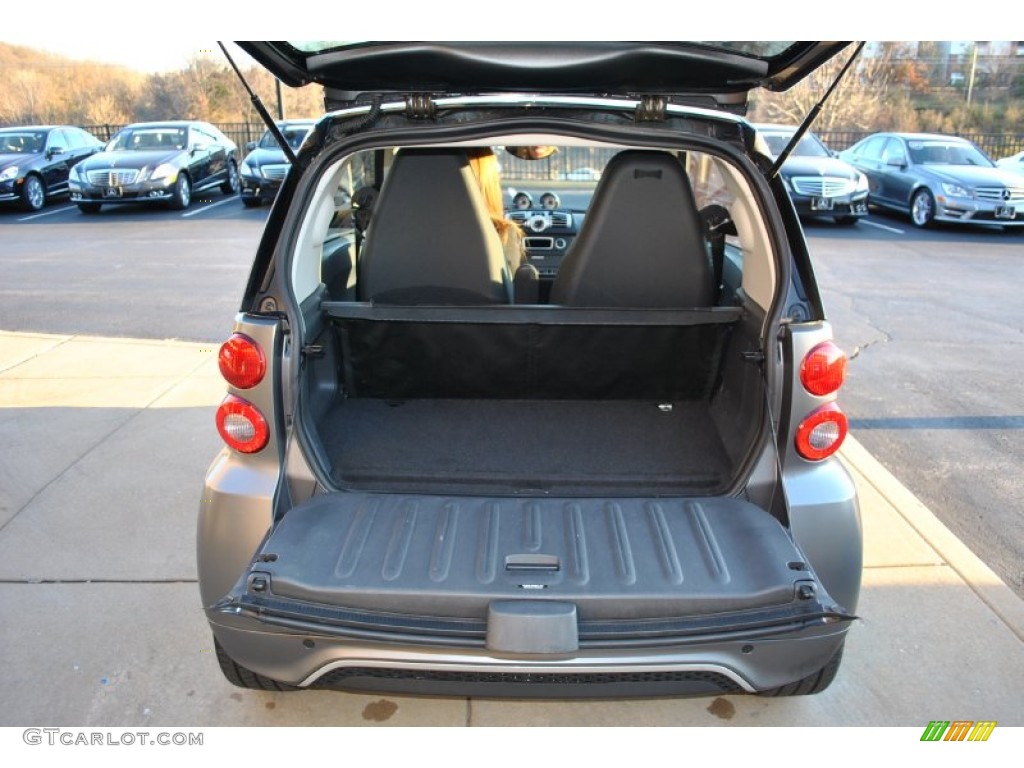 2013 fortwo passion coupe - Grey Matte / Black Leather photo #10