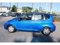 2008 Vivid Blue Pearl Honda Fit Hatchback  photo #5