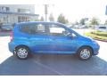 2008 Vivid Blue Pearl Honda Fit Hatchback  photo #6