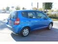 2008 Vivid Blue Pearl Honda Fit Hatchback  photo #8