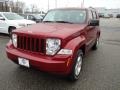 Deep Cherry Red Crystal Pearl 2011 Jeep Liberty Sport 4x4