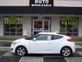 2012 Century White Hyundai Veloster   photo #1