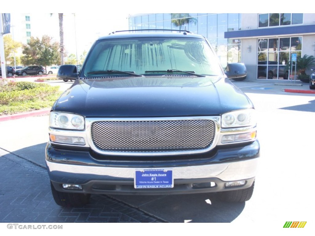 2004 Yukon SLT - Deep Blue Metallic / Pewter/Dark Pewter photo #3