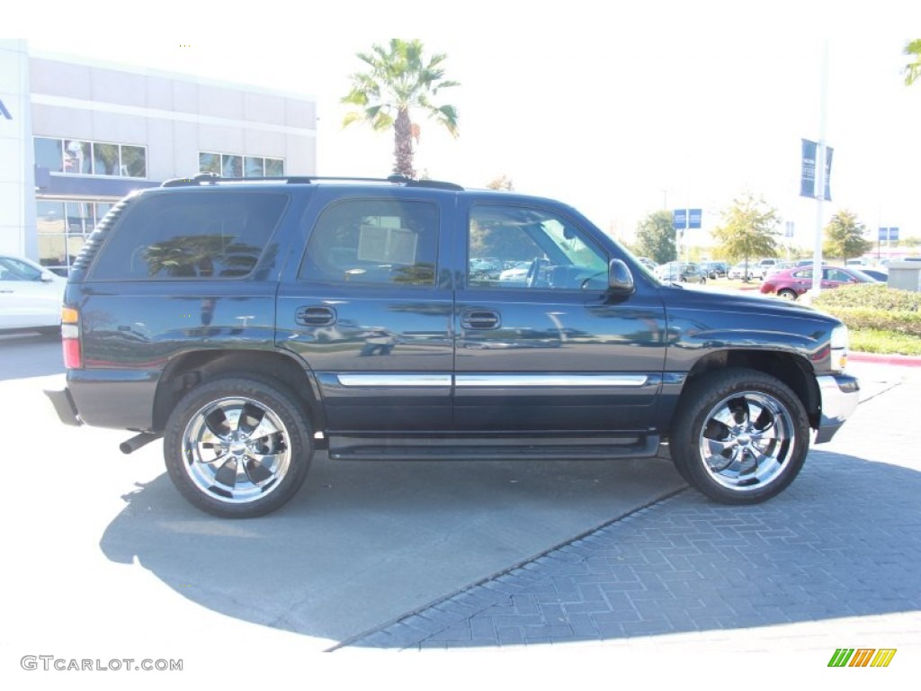 2004 Yukon SLT - Deep Blue Metallic / Pewter/Dark Pewter photo #6