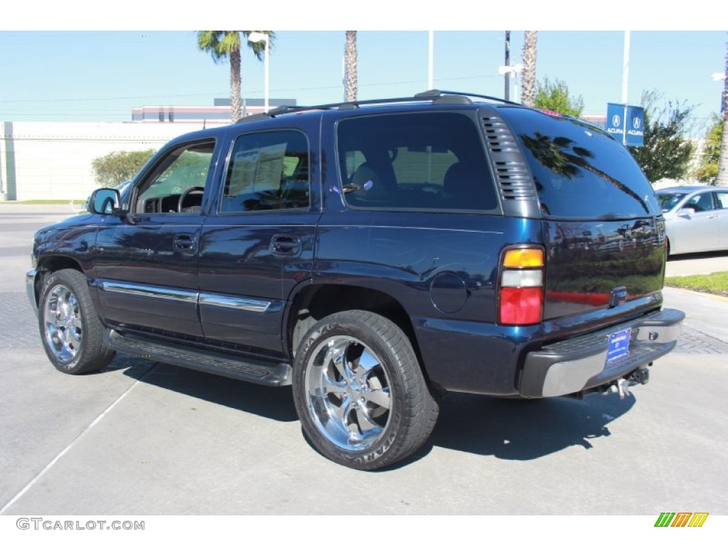 2004 Yukon SLT - Deep Blue Metallic / Pewter/Dark Pewter photo #7