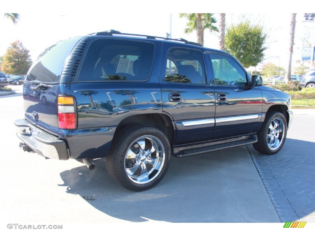 2004 Yukon SLT - Deep Blue Metallic / Pewter/Dark Pewter photo #8