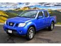 Metallic Blue - Frontier Pro-4X Crew Cab 4x4 Photo No. 5