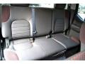 2012 Nissan Frontier Pro 4X Graphite/Red Interior Rear Seat Photo