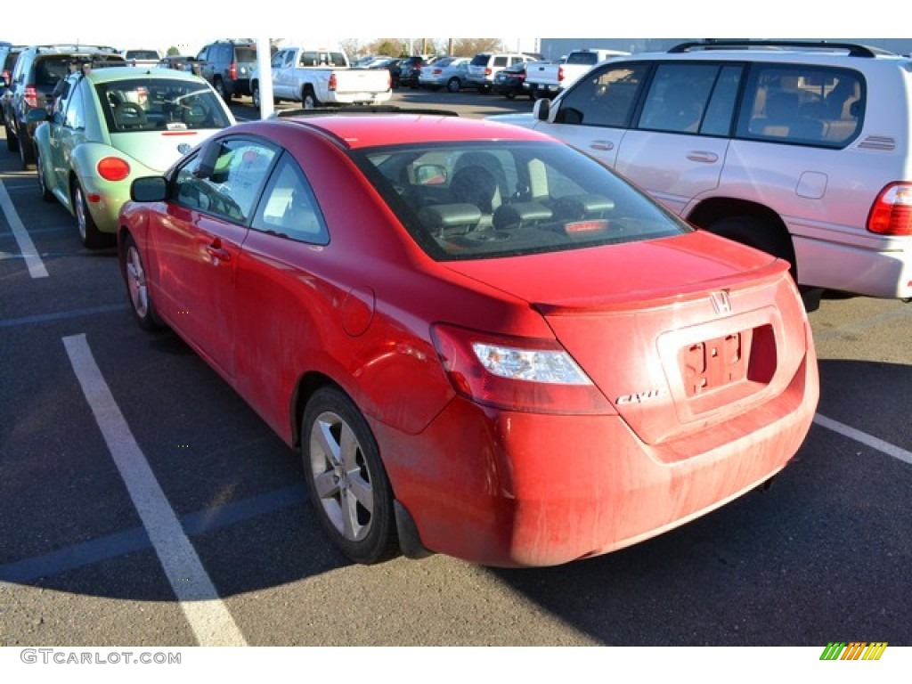 Rallye Red 2008 Honda Civic EX-L Coupe Exterior Photo #88339510